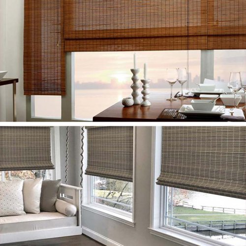 Natural Woven Bamboo Shades